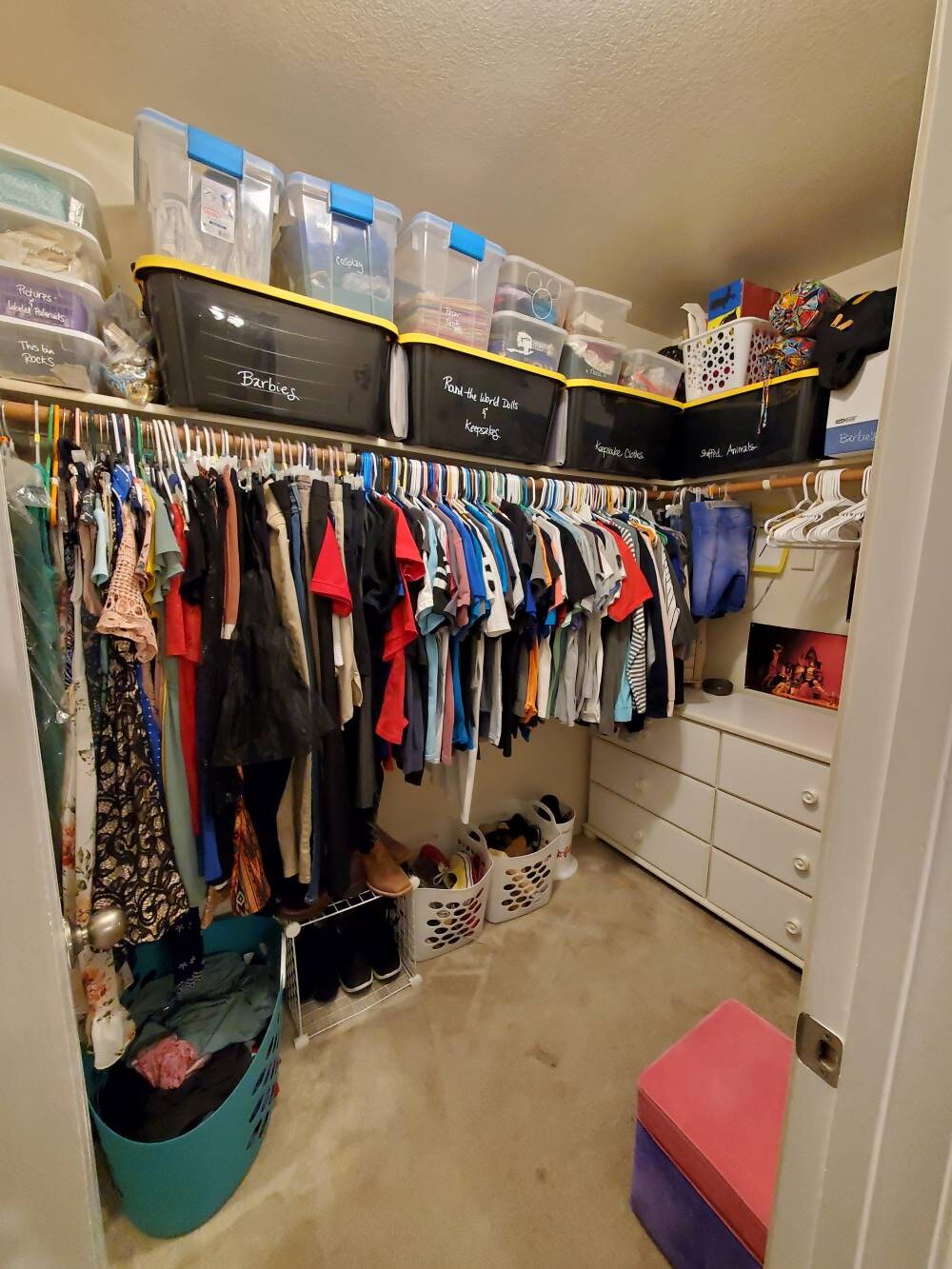 Organized Closet After